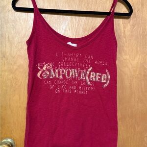 GAP Empowered Red Women's Camisole